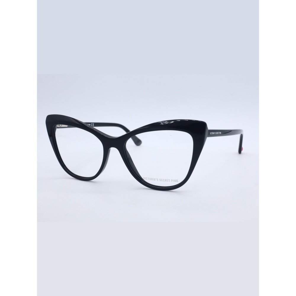 Victoria's Secret PK5022 001 Black Cat Eye Eyeglasses Frame 53-16-140